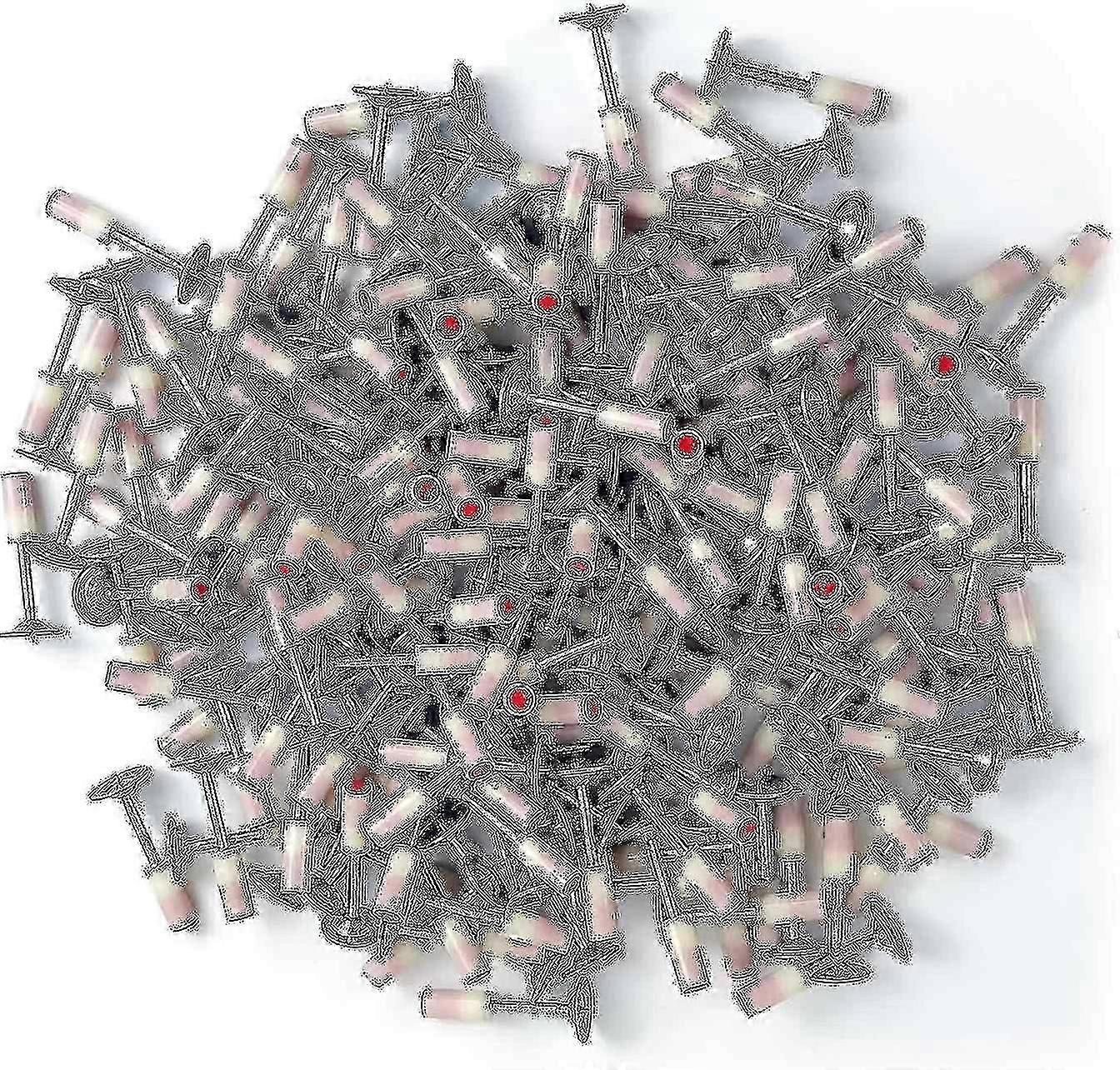 7,3 mm runde stålspiker 200 stykker, perfekt verktøy for minihåndspikerpistol