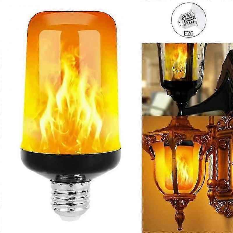 B22 E27 Led Flame Lâmpadas Led Flame Effect Light Simulation Luzes de Fogo