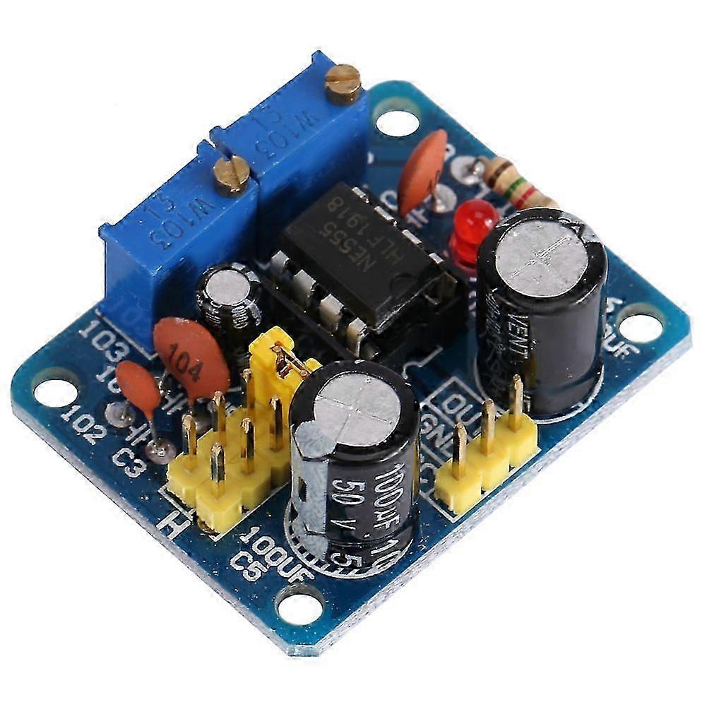 NE555 Pulse Frequency Generator Adjustable Duty Cycle Signal Generator Board Module