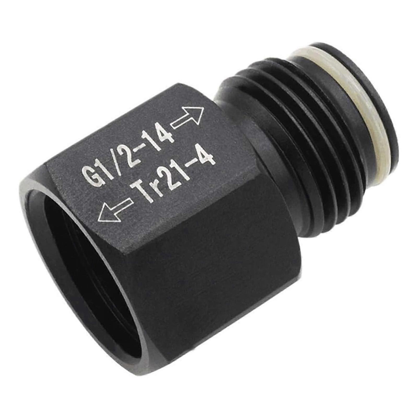 Sodas CO2 Gas Convertor Adaptor TR21-4 to G1/2-14 Sodas Maker CO2 Regulator Adapter for Sodas Dispenser Systems Enduring、 Multicolor