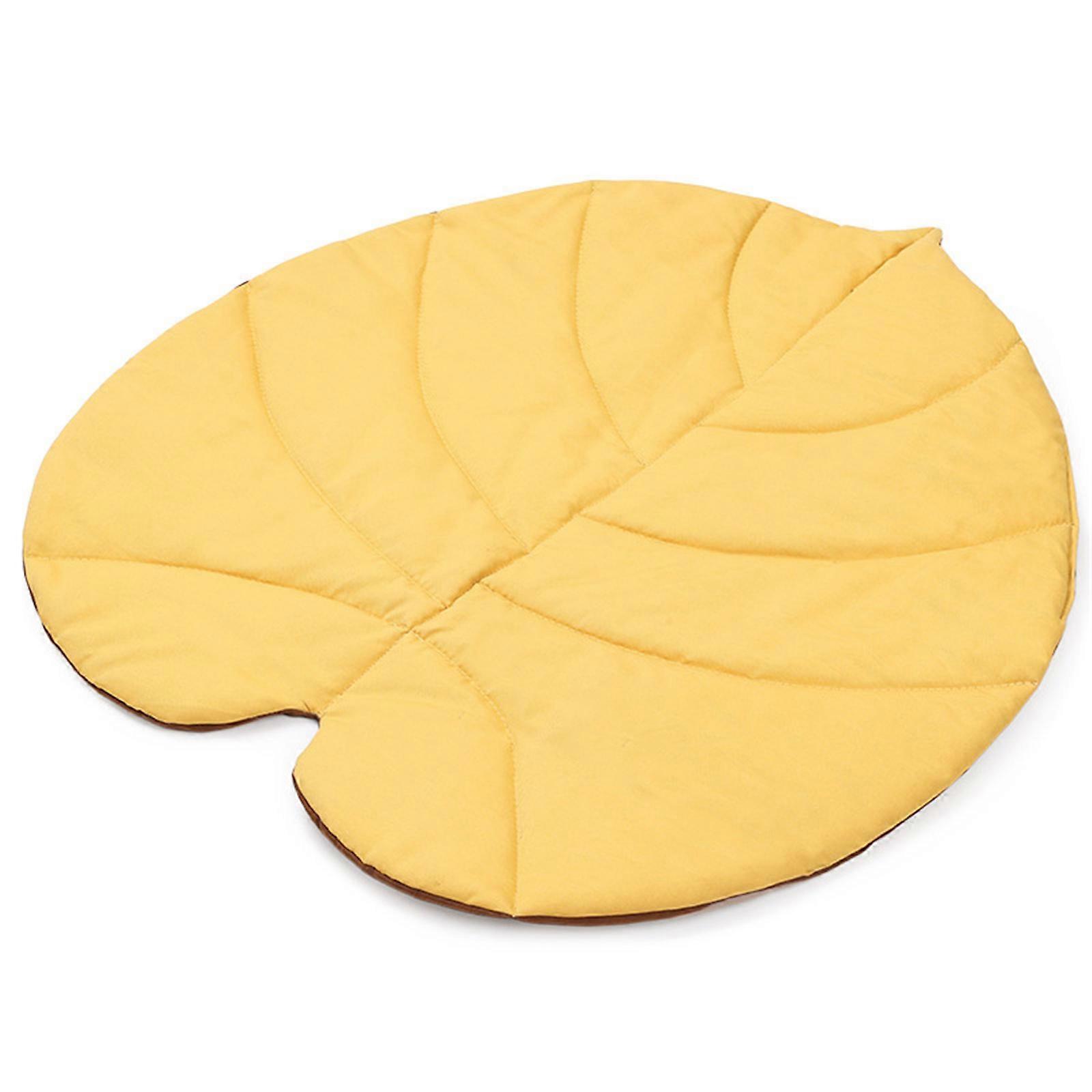 Soft Cushions for Pet Large Reversible Bed Suitable for Small/Medium/Large Cats Cushions Large Size Mat  Yellow