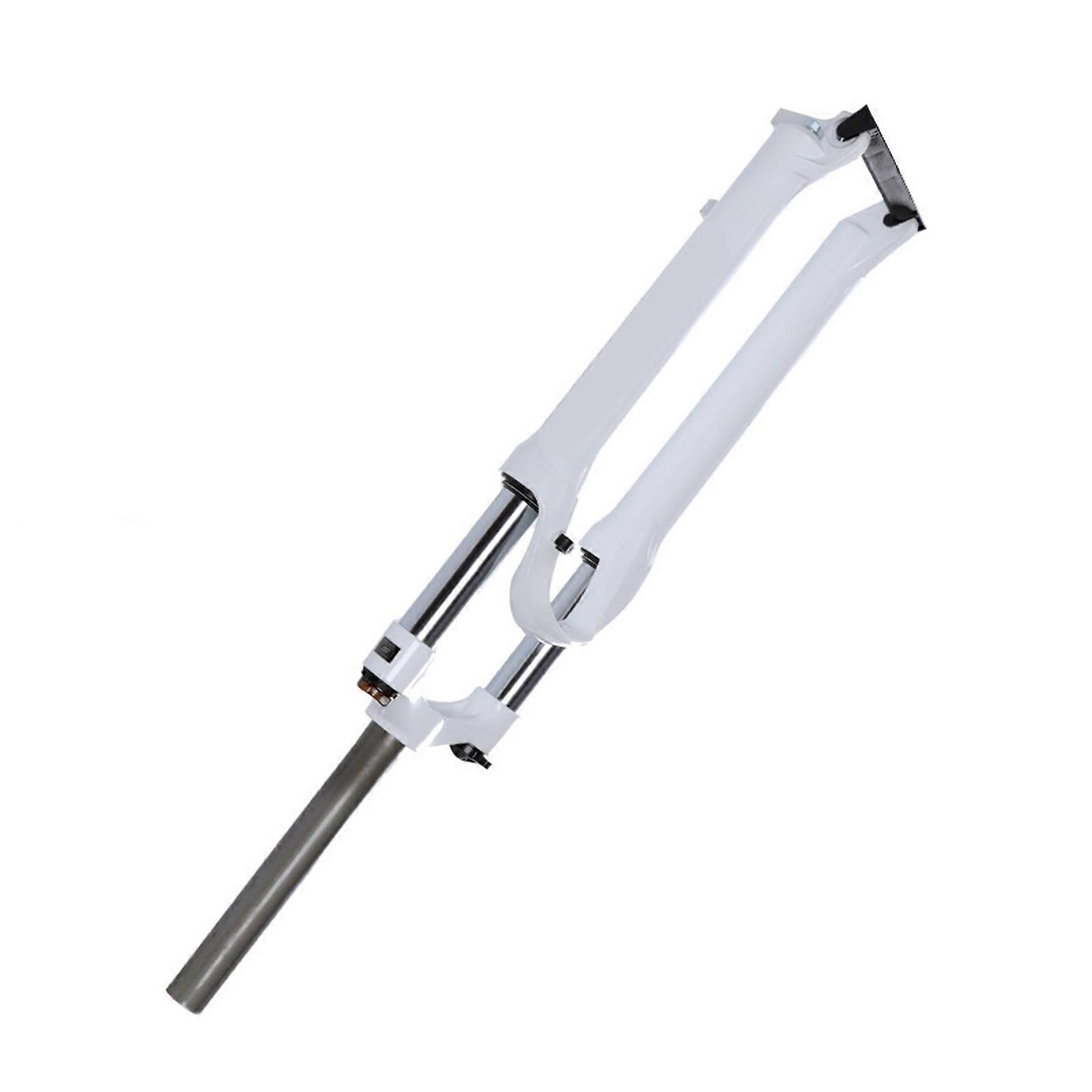 High Performances Mountain Bike Fork Mechanical Lockout Forks Bike Front Fork for Enthusiasts and Professional  White