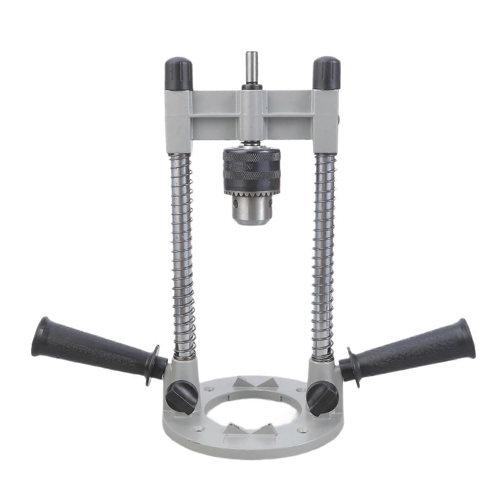 Professional Aluminum Drill Jig  Accuracy Drill Positioning Tool With 90 Degree Adjustment And Stable Clamping System Multicolor