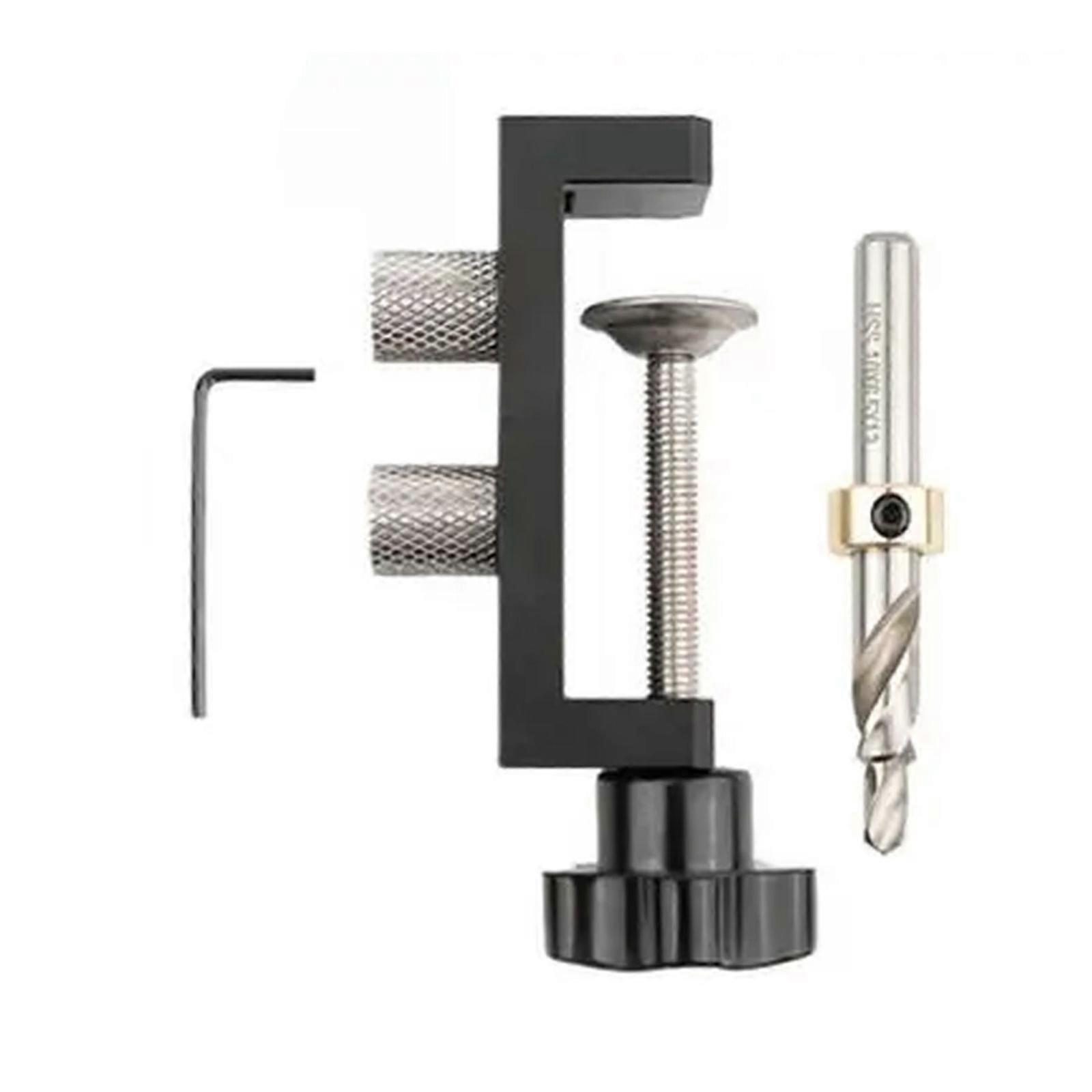 Double Hole Aluminum Profiles Puncher Woodworking Drilling Locator Suitable For Precise Drilling In Construction Project Multicolor