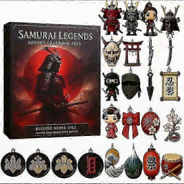 2025 Full-Style Acrylic Christmas Advent Calendar  Festive Decoration