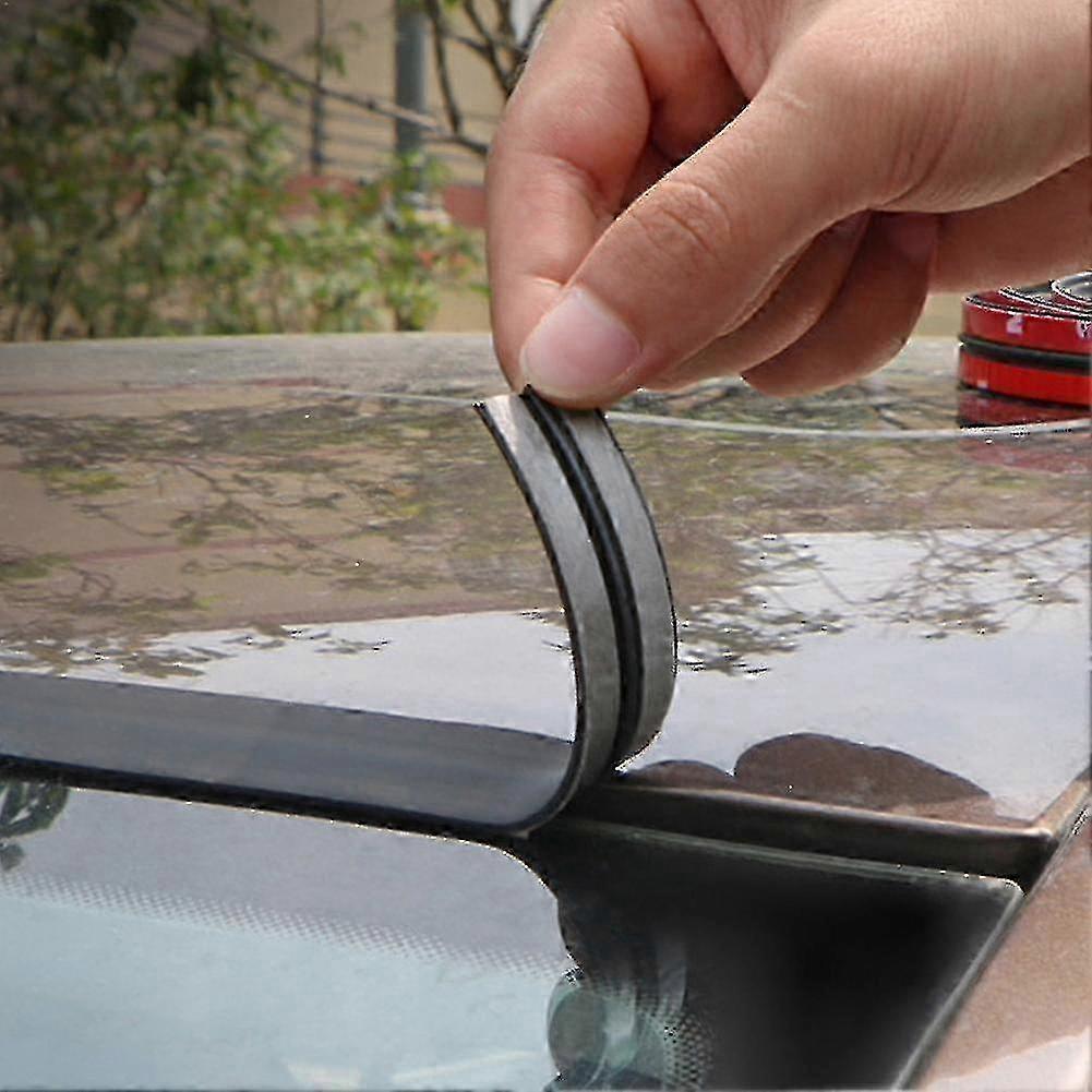 Auto Roof Windshield Sealant Strips - Waterproof Rubber Seals for Noise Reduction