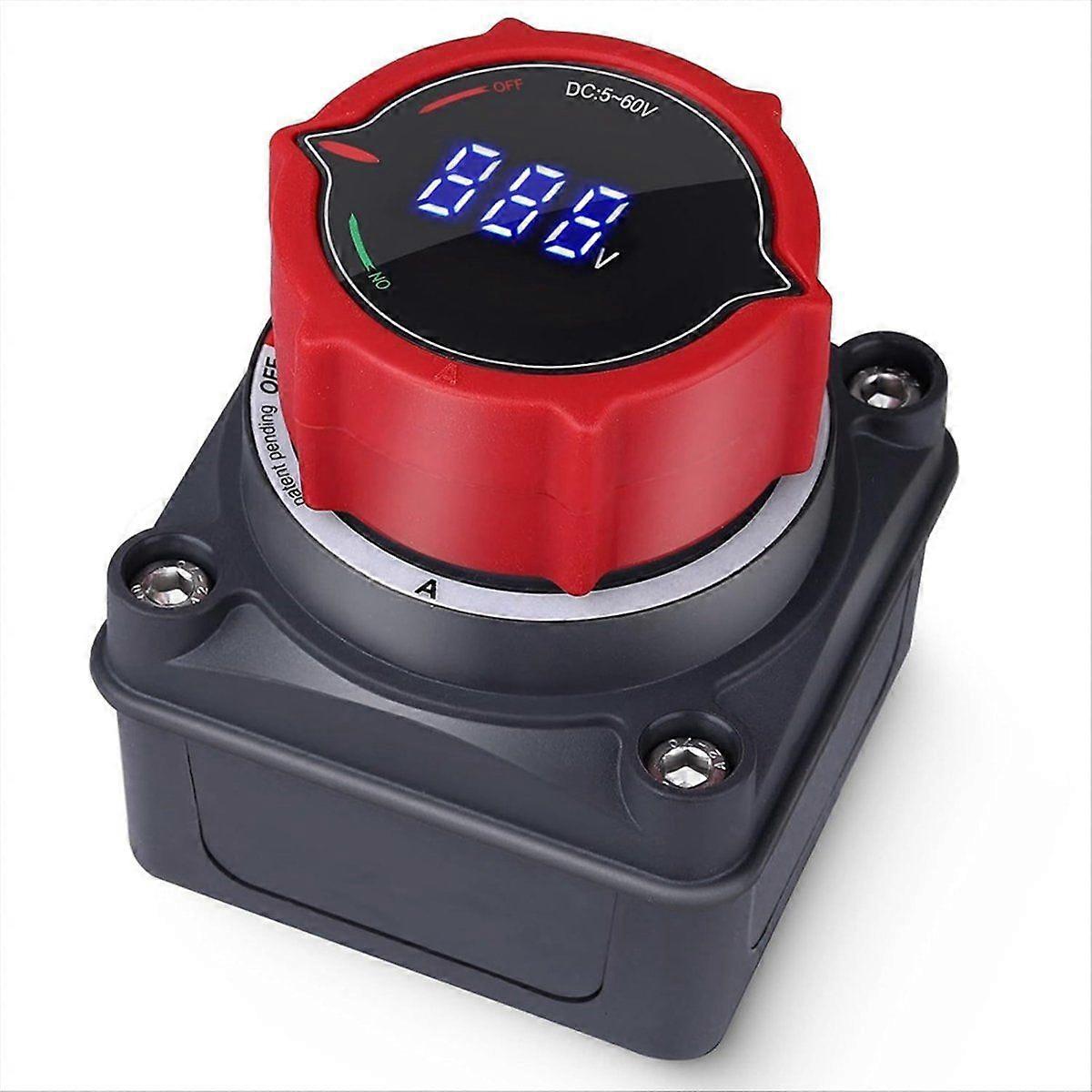 Battery Disconnect Switch with Voltmeter