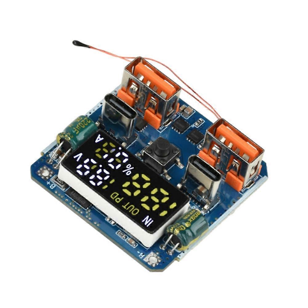 4S PD 20V 5A Lithium Battery Charger Module 100W Bidirectional Fast Charging High-Power Buck-Boost Battery Protection