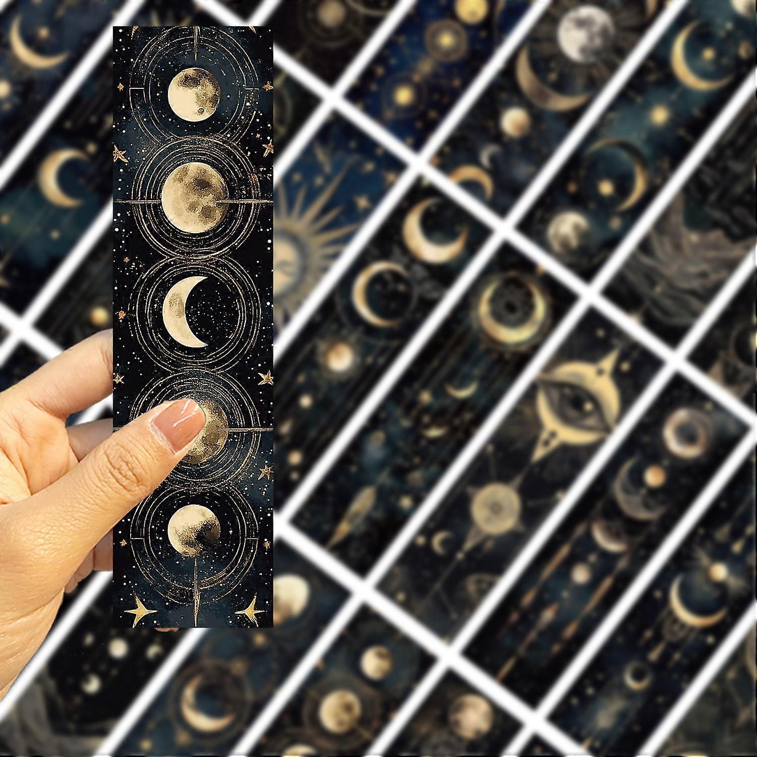 30 Mysterious Celestial Signs Series: Simple, Artistic, Creative, Instagram-worthy Reading Paper Bookmarks (DIY Available)