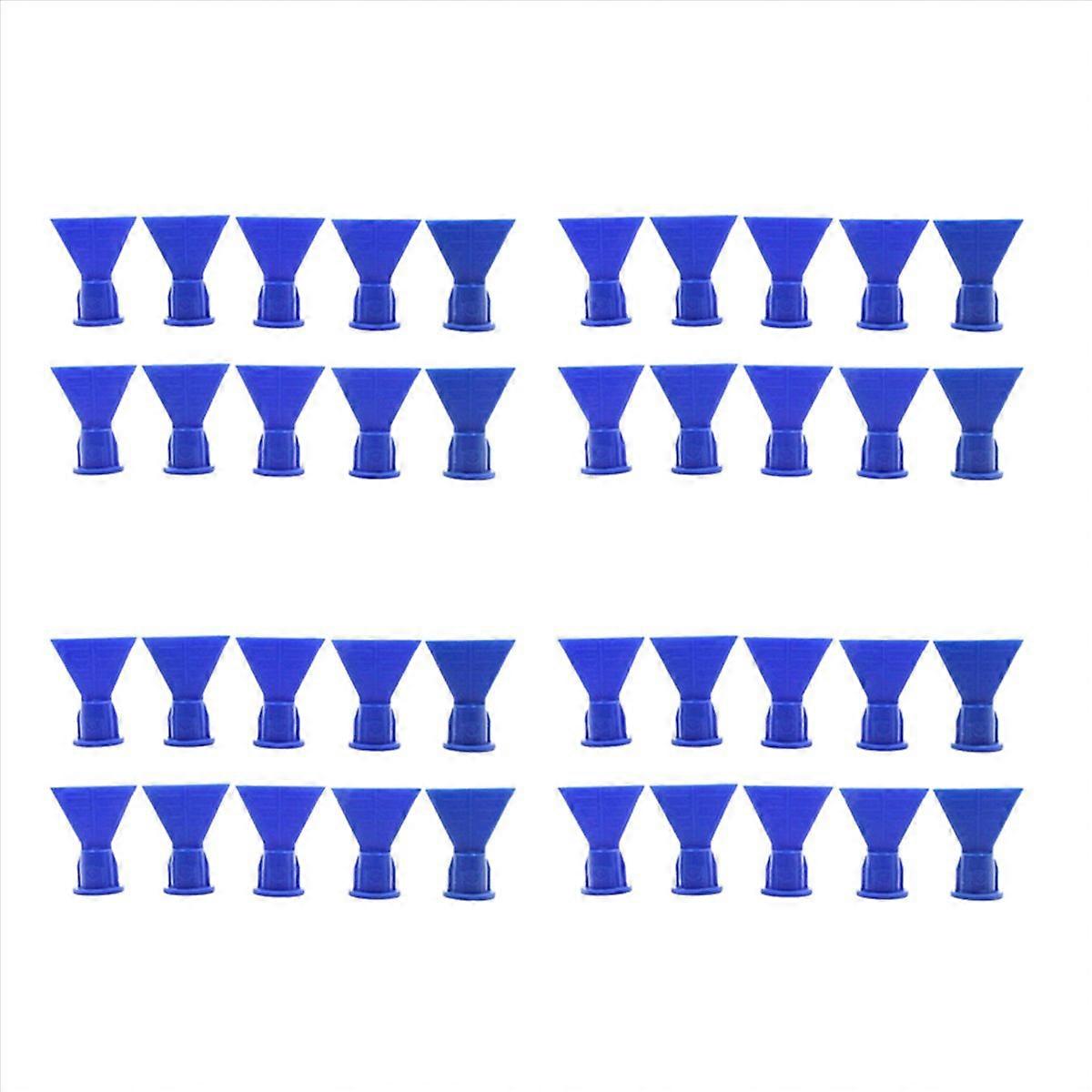 Wave Shape Silicon Cone for Caulking Spare Part Nozzle Tip for Sealant Dispenser Syringe Accessory 4