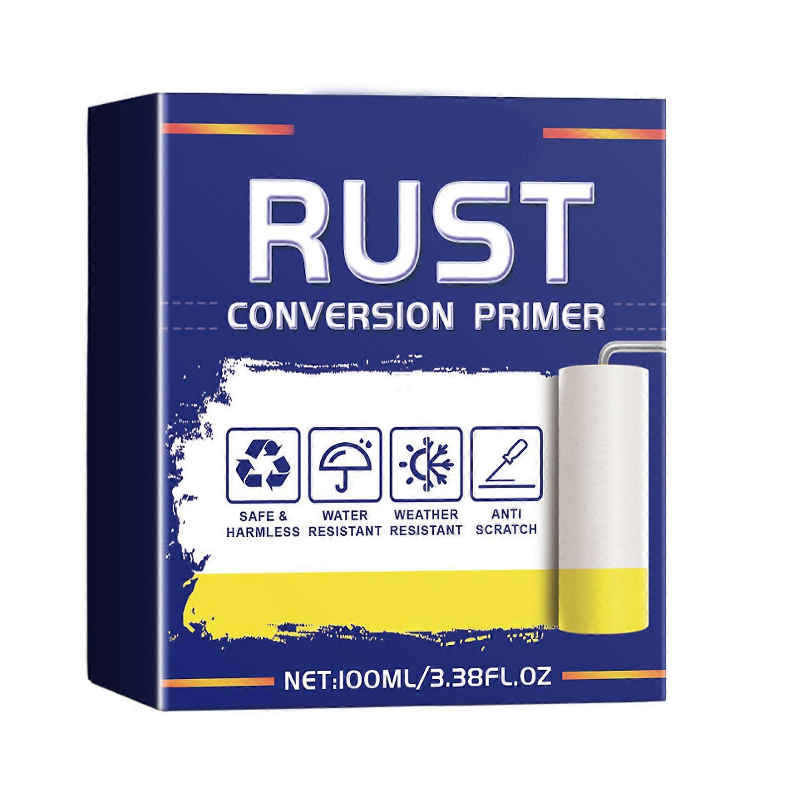 Rust Converter Primer for Metal Support Professional Use Rust Repair Protective Primer to Prevent Rust Multicolor