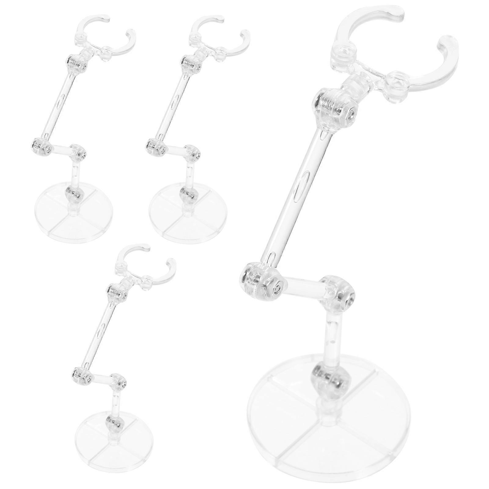 Plastic Model Figurine Stand for Display Use with 20Pcs Included