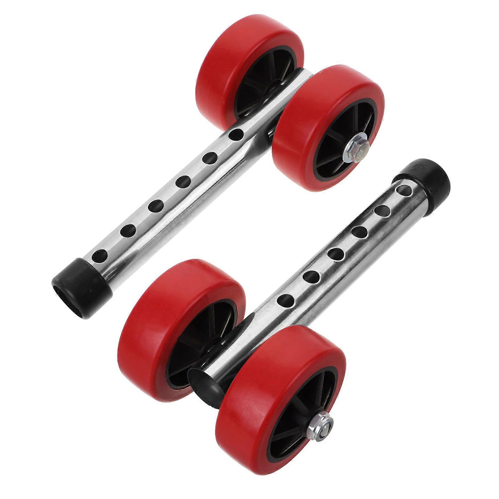 Assistive Walker Wheel Parts 1Pair Front Wheel Replacement Set