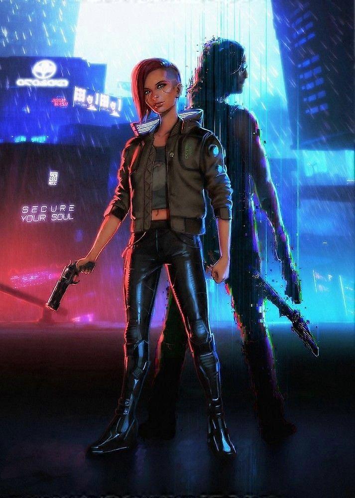 CyberpunkJigsaw Puzzle Brain Teaser EB 2366