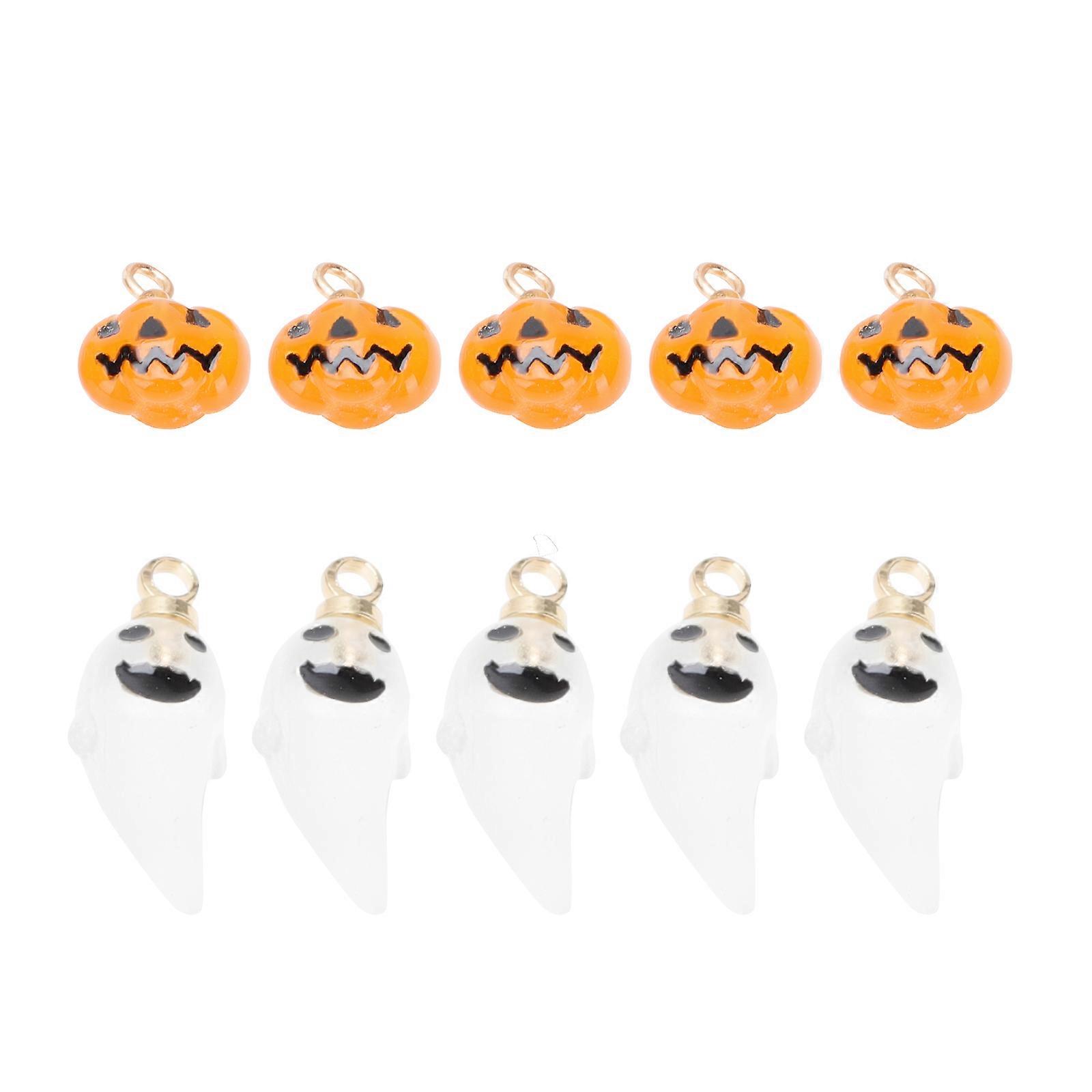 Pumpkin Necklace Pendent DIY Jewelry Making Material 60Pcs Set