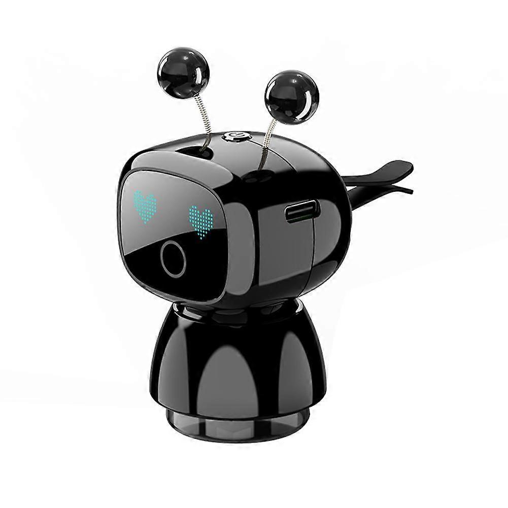 Smart Car Air Freshener AI Rechargeable Car Aroma Diffuser Smart Eyes Adjustable