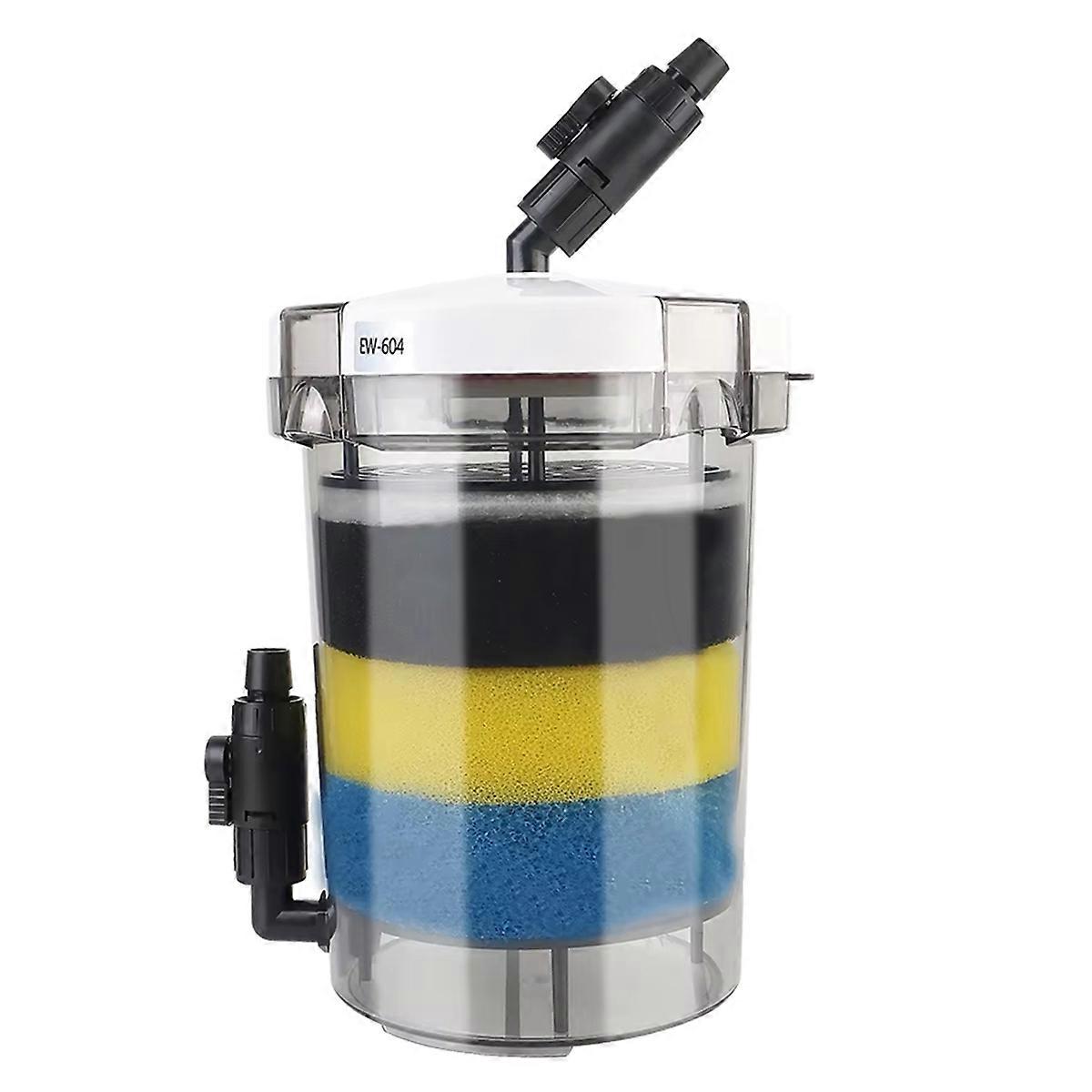 Water Purifier Fish Tank Filter Oxygenation Submersible Filtration for Aquarium Fish Tank External Filter Three Layers