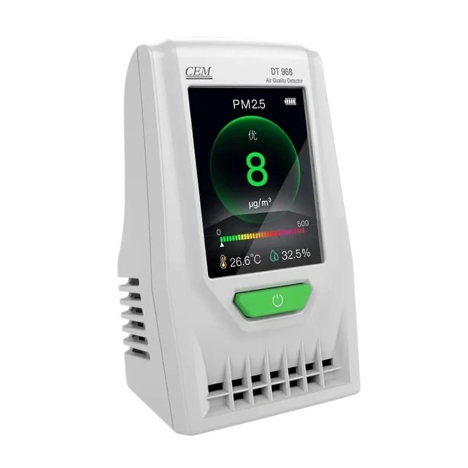 DT968 Air Quality Monitor for PM2.5 PM10 with Accurate Measurement for Indoor Household Use