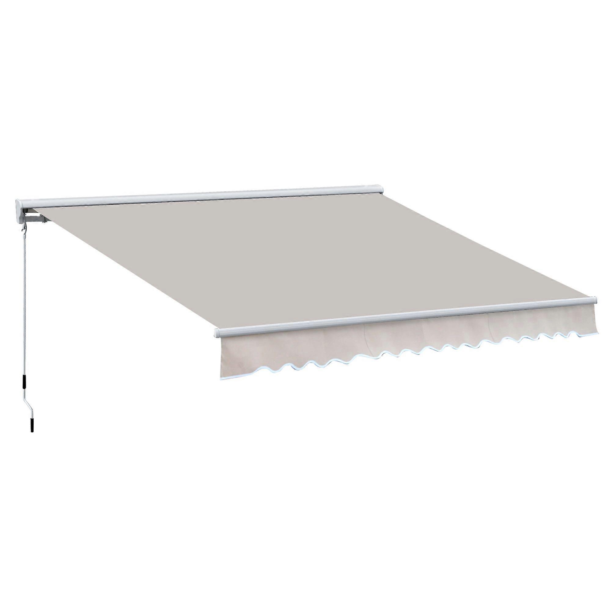 3.5x2.5m Manual Electric Retractable Awning