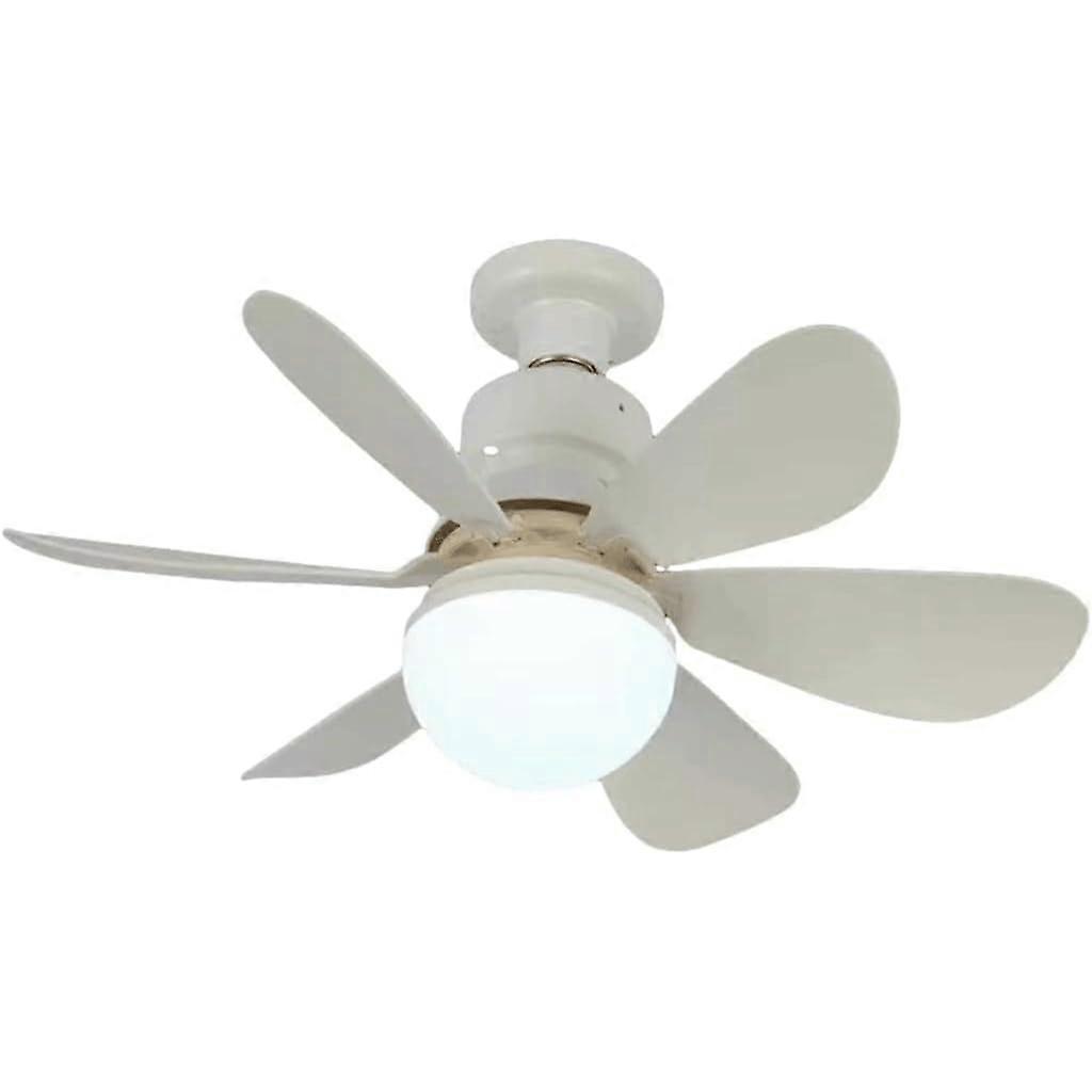 Silent E27 Ceiling Fan Light 2 in 1 Design with LED for Bedroom and Restaurant
