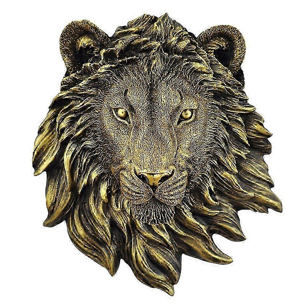 1Pcs Animal Head Wall Decor Wall Decor Wall Statue Home Decor Creative Simulation Statue