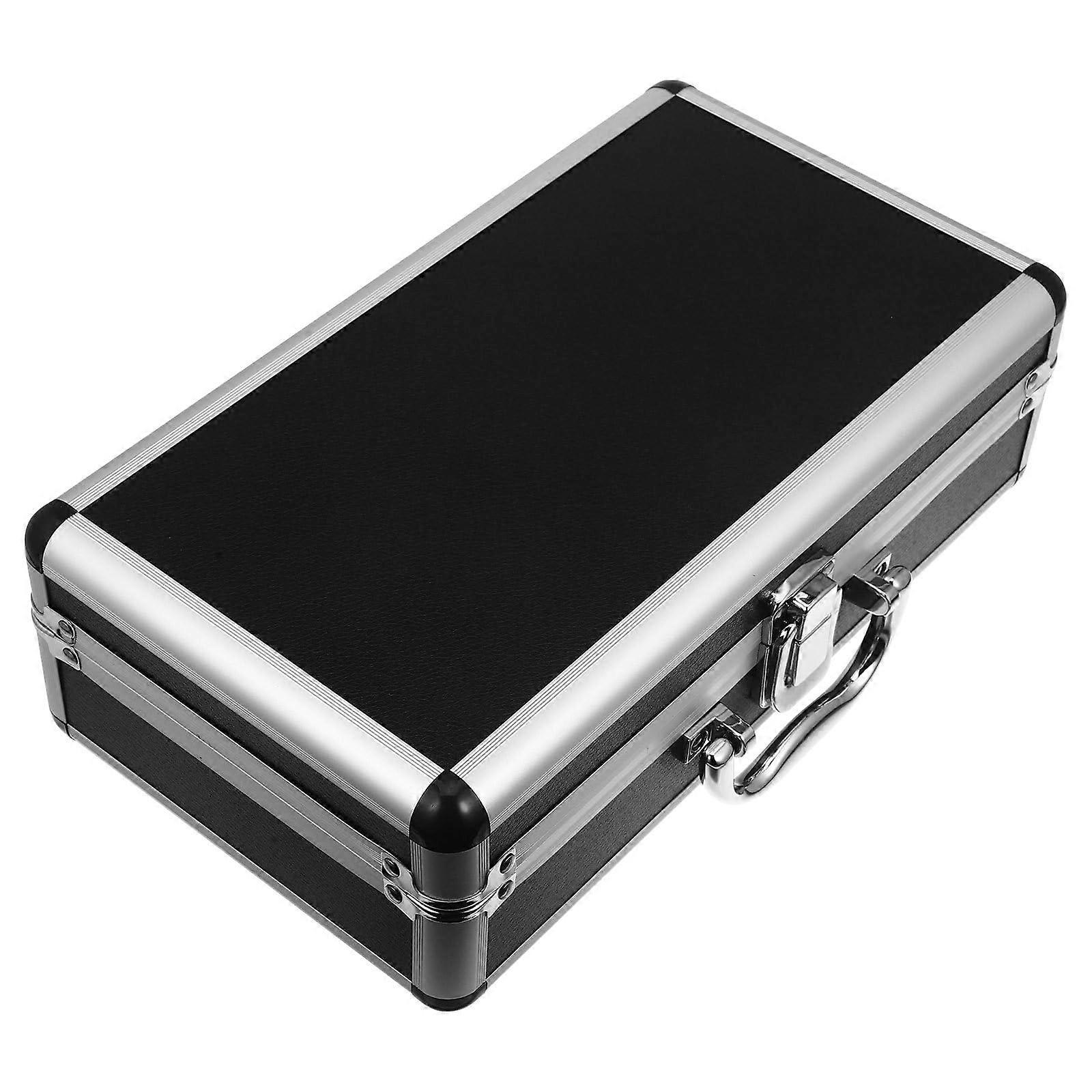 Aluminum Tool Box with Combination Lock, Large Capacity Medical Storage Case for Home and Travel