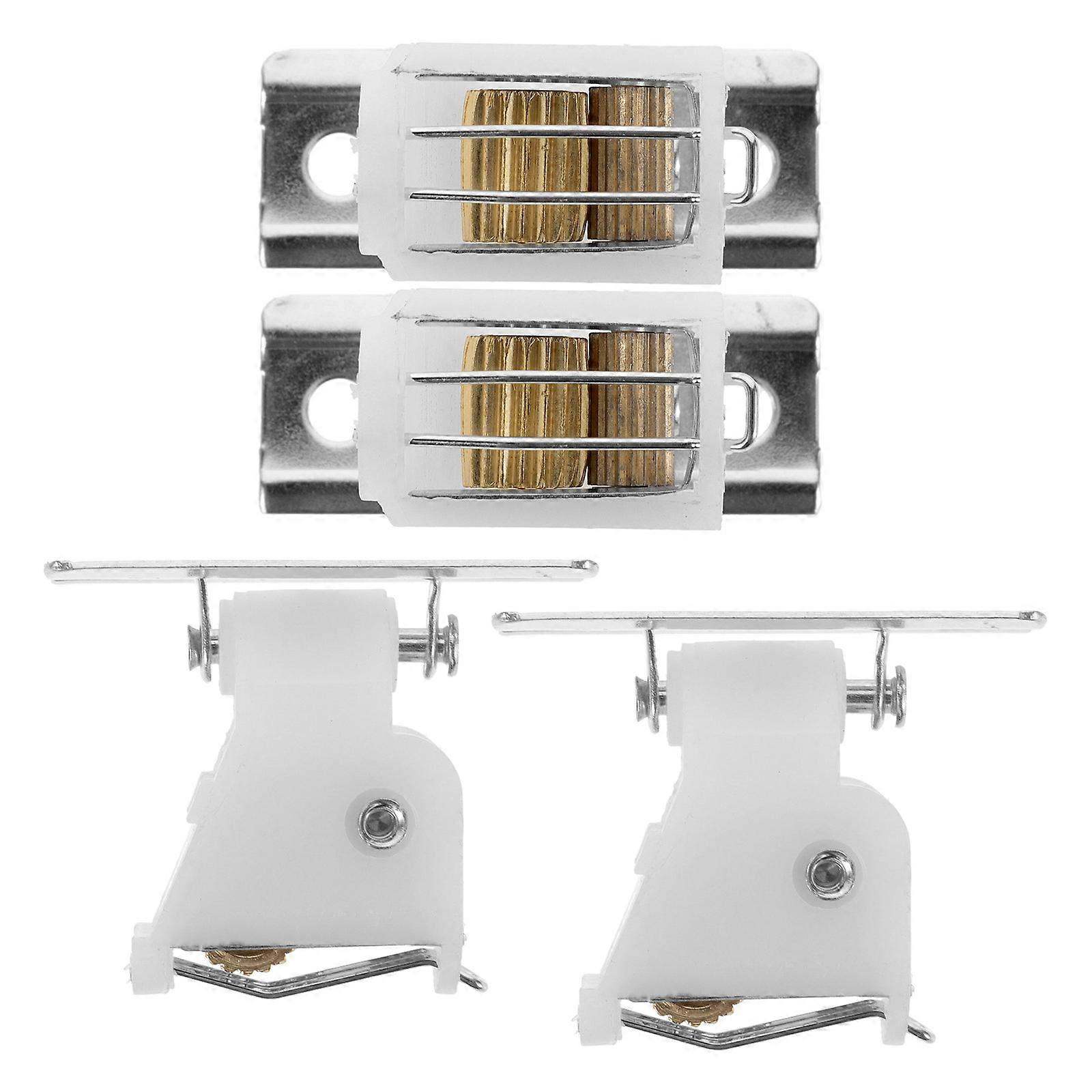 Shade Hardware Curtain Repair Set for Window Blind Replacement Pulley 4Pcs
