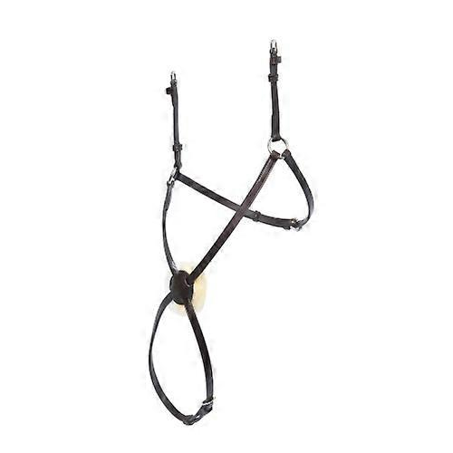 Collegiate Leather Mono Crown Grackle Noseband