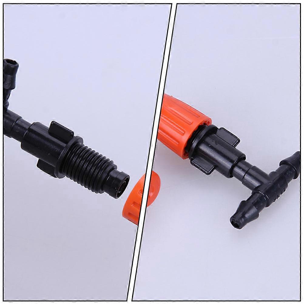 Plastic Sprinkler Nozzle Adjustable Atomizing Garden Dripper 20Pcs