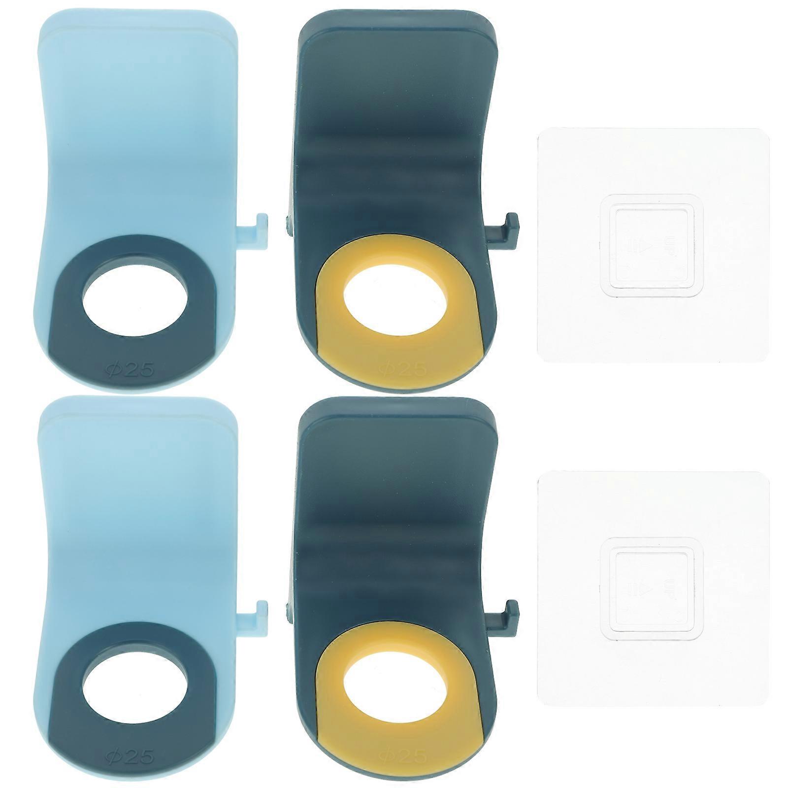 Shower Bottle Holder ABS 4Pcs Hand Soap Rack for Bathroom