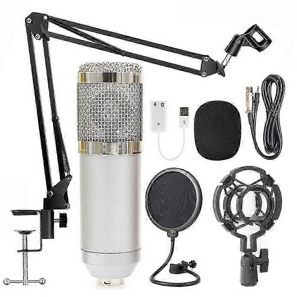 TALOS Electronic BM-800 Professional Capacitive Microphone Vocal Recording Wired Mic for Computer 2025