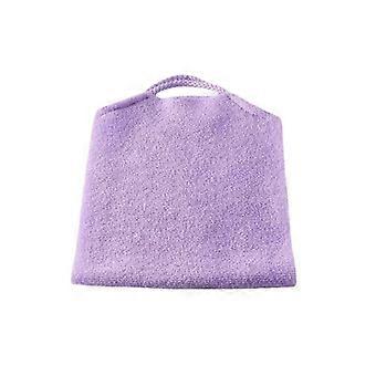 2026 4 Pcs Exfoliating Back Scrubber with Handles,Nylon Back Exfoliator Extended Length Back Washers Stretchable Exfoliating Washcloth Pull Strap Show