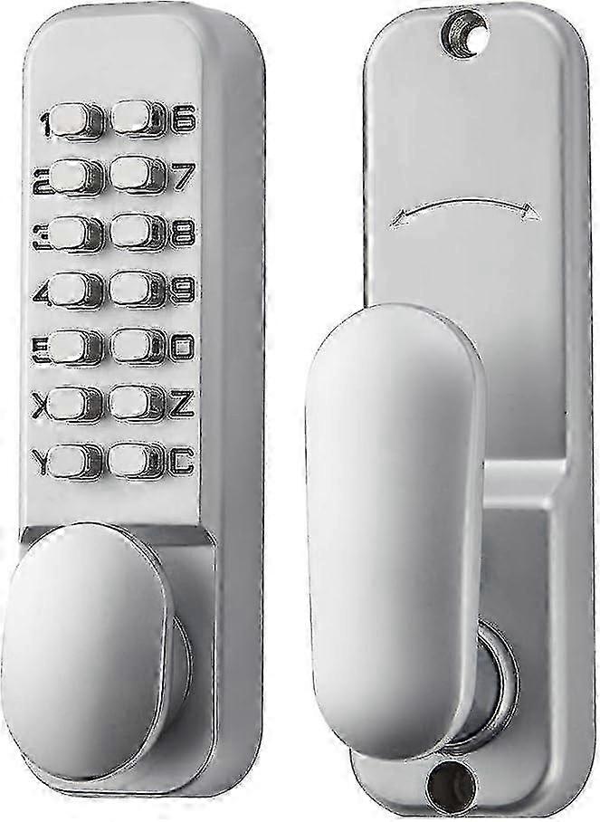 2026 Mechanical Door Lock Keyless Digital Lock Three Layer Electroplating Casting Anti Corrosion