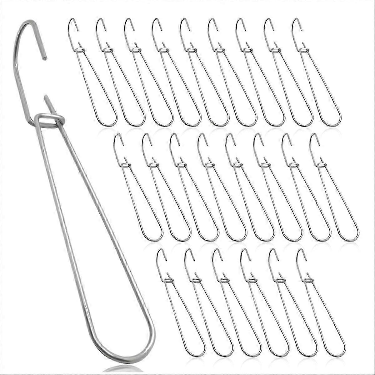 24 Pcs 7.3 Inch Metal Pattern Hooks Sewing Pattern Making Hanging Hanger