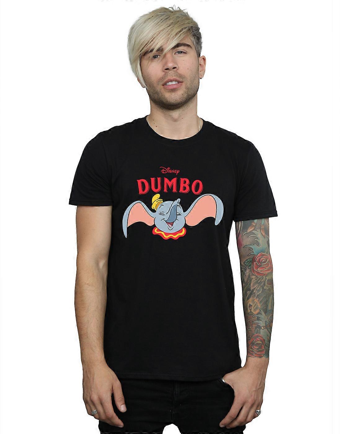 Disney Menn's Dumbo Smil T-skjorte