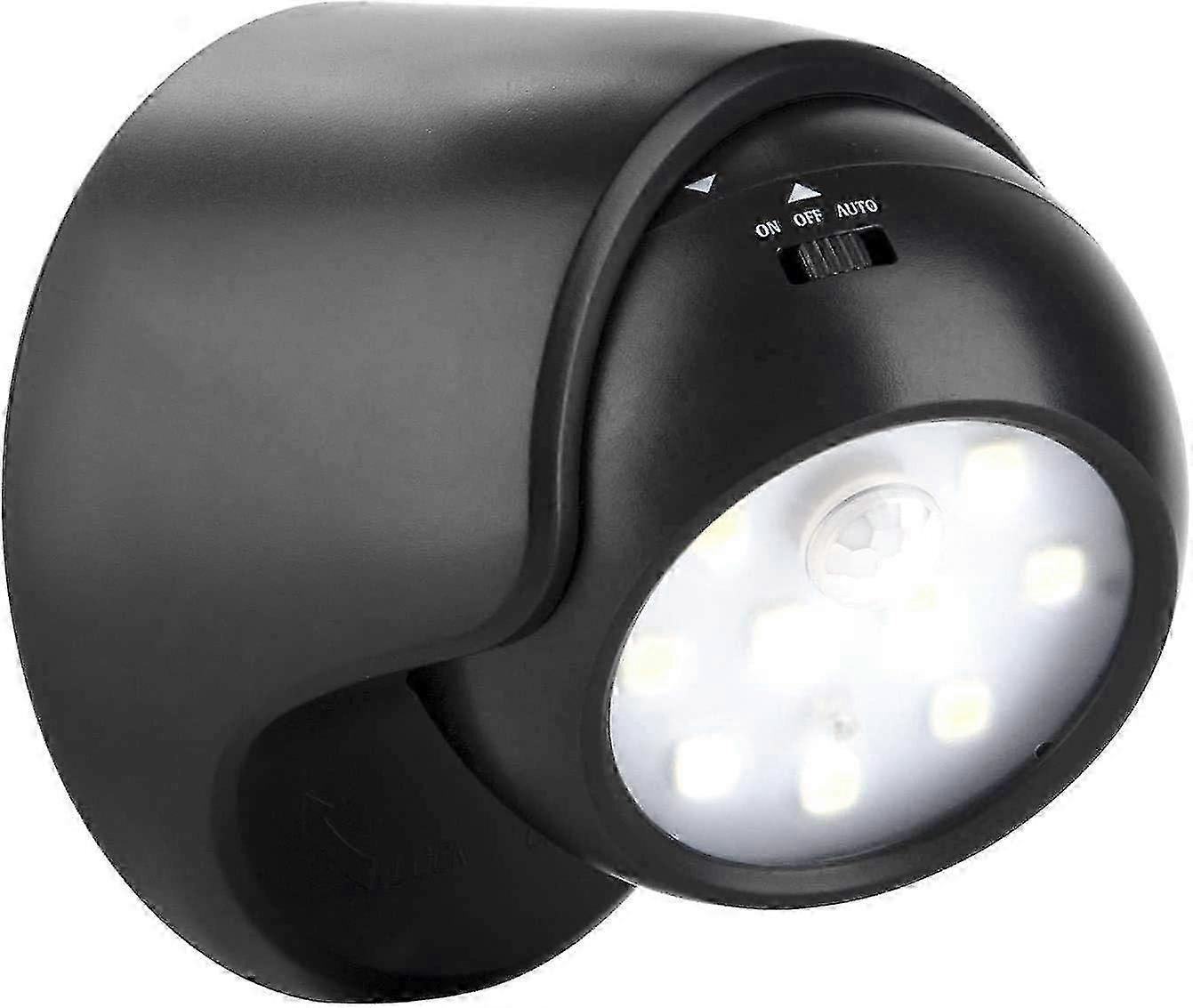 Motion-Sensor Outdoor Wall Light 1000LM, Cordless Battery-Powered 360° Adjustable LED Security Lighting