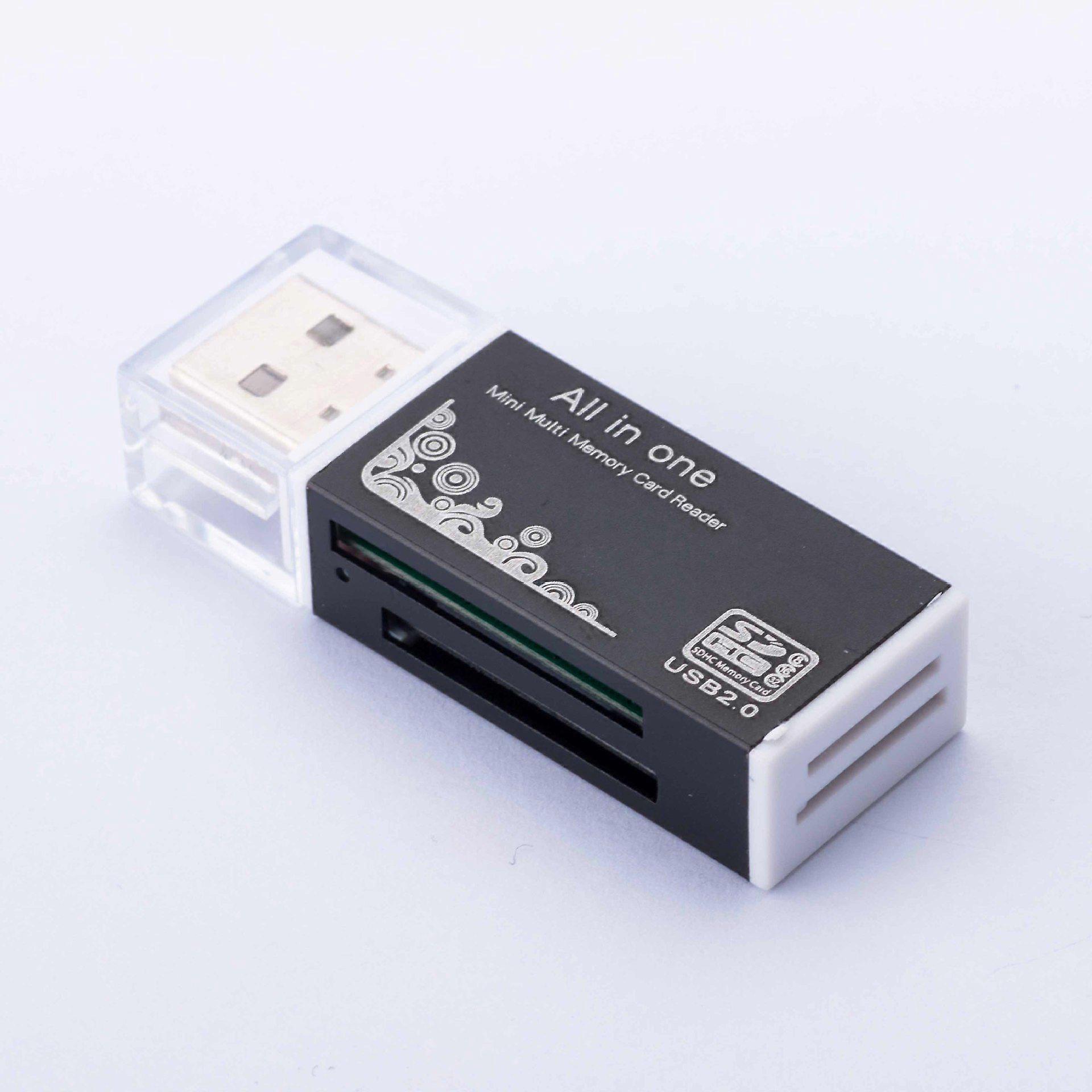 4 In 1 USB Card Reader Adapter For Memory Stick Pro Duo Micro SD/T-Flash/M2/MS