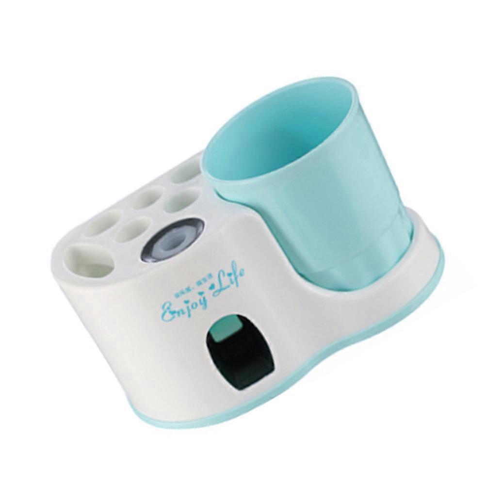 Toothpaste Squeezer Tool Eco-Friendly Material Kitchen Organization -Blue 17x10x11cm 1Pack