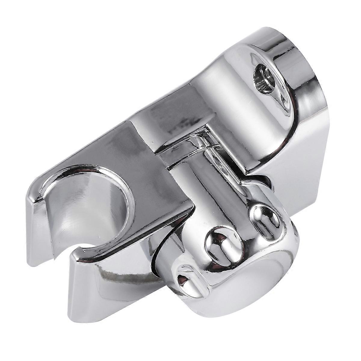 Silver Shower Bracket Shower Head Holder Adjustable Support Bath Use
