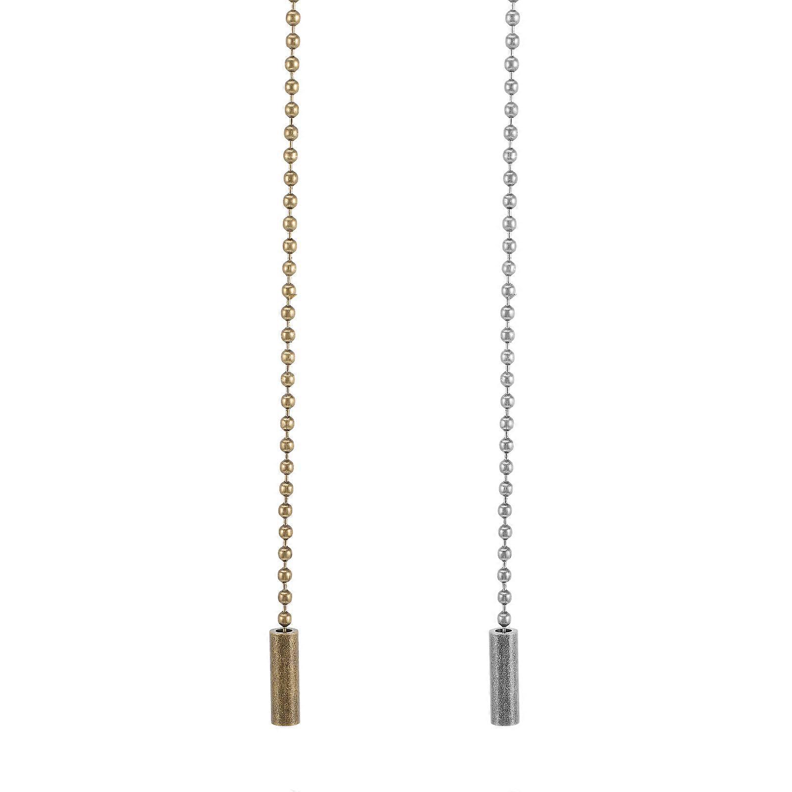 Assorted Color Ceiling Fan Pull Chain for Light Extension 4Pcs