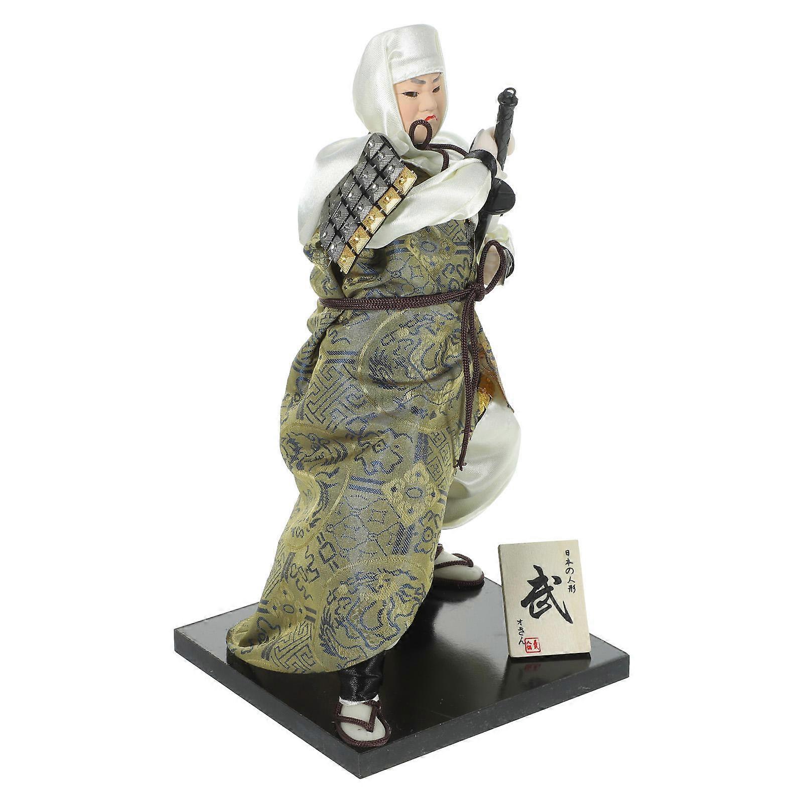 Japanese Style Samurai Doll Decorative Samurai Ninja Doll