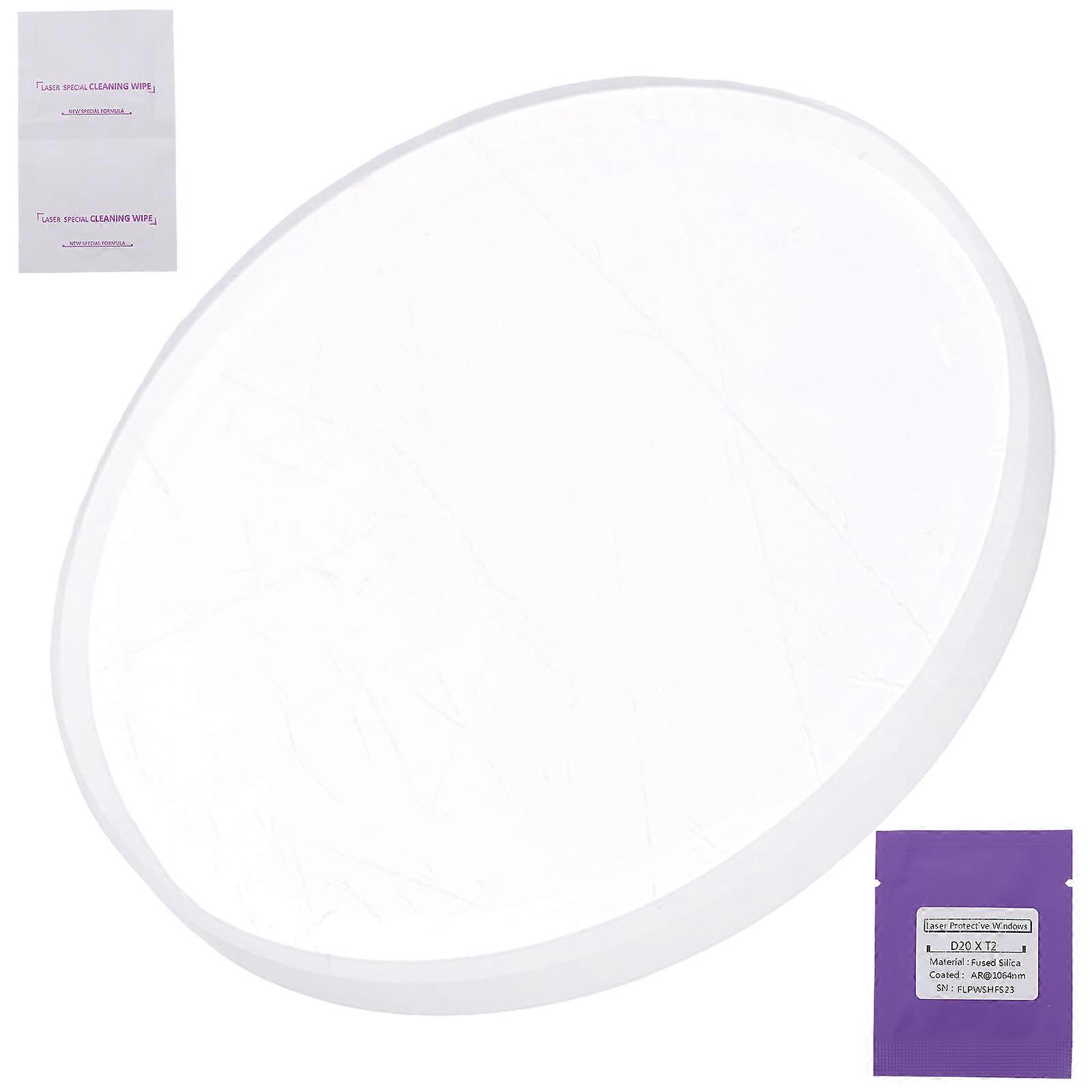 Transparent Quartz Protective Lens Round Protective Lens for Protection