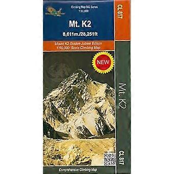 Klättringskarta Mt K2 CL817