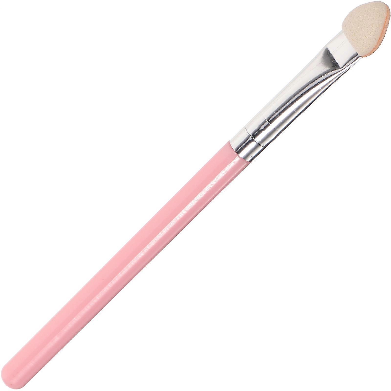Makeup Application Eye Shadow Brush Pink Ergonomic Handle Personal Use 1Set