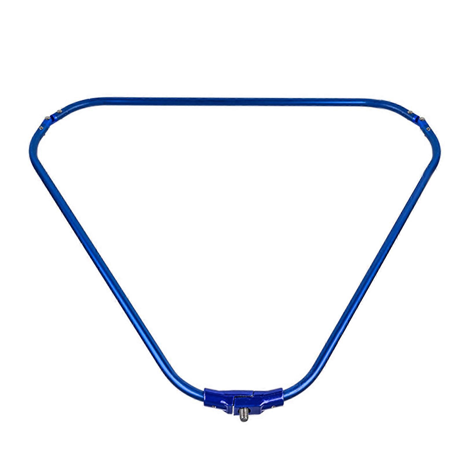 Foldable Aluminum Alloy Construction Round / Triangular Frame Landing Dip Net Fishing Accessories Replacement Frame  50cm triangle