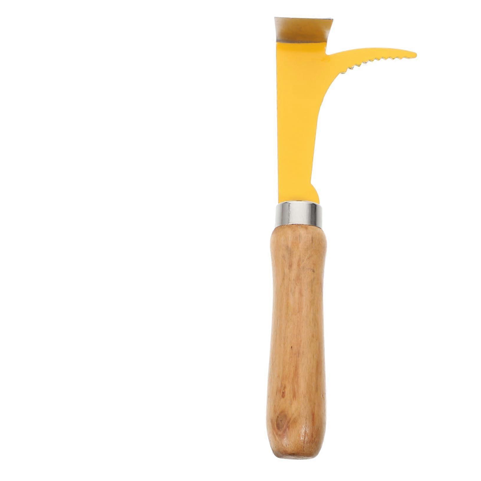 2pcs Ergonomic Beehive Scraper Handles Beekeeping Tools for Hive Maintenance and Blade Control