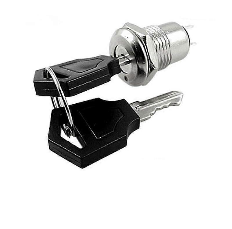 Key Lock Switch On Off Lockable Power Control for Phone POS Terminal Security