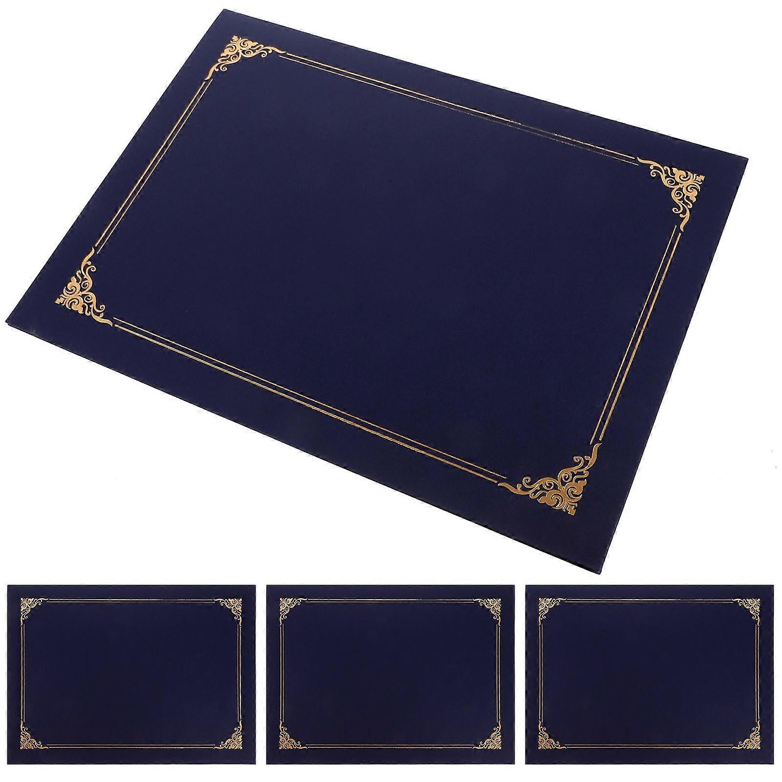 Award Certificate Holders Storage Rectangular 4pcs