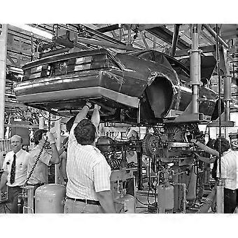 Chevrolet Camaro Montagelinie 1982 – Puzzlespiel für Erwachsene und Kinder V0688