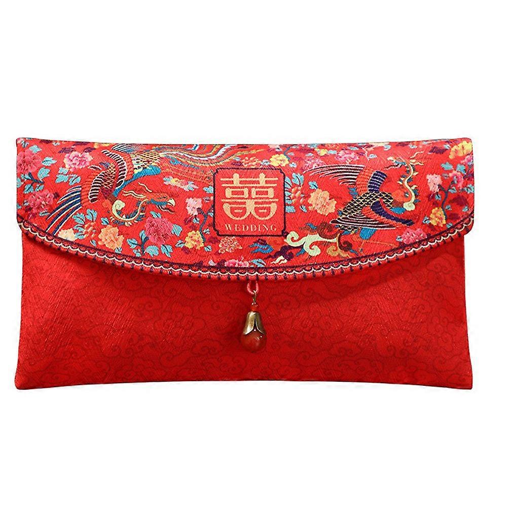Chinese Envelopes for Wedding Party 3Pcs Red Packets Set